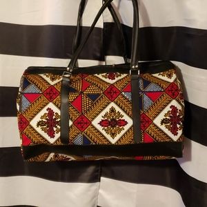 Large Ghanaian Handmade West African Weekender